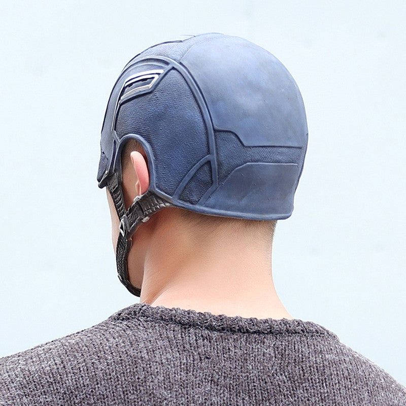 Hot Sale  Latex Head Cover Cosplay American Film Captain Helmet Costumes Mask Movie Props Decorative Masks For Halloween