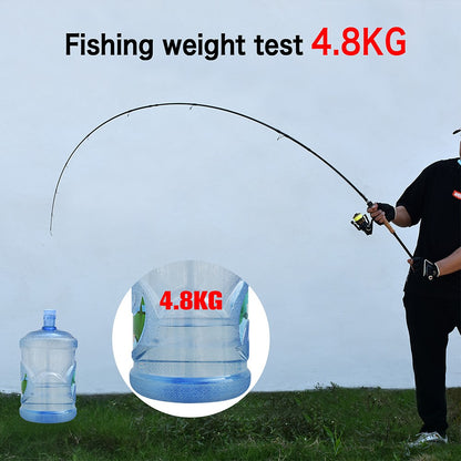 BIUTIFU Varas de Pesca Fuji para Spinning e Casting 1.98/2.1/2.4/2.7/3.0/3.3m Carbono T800 2 Pontas ML/M/MH/H Isca 5-80g Carretilha Vara Rápida