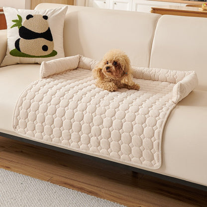 Inverno Quente Cama de Cachorro Sofá Capa Cobertor Super Macio Almofada Tapete para Cães Pequenos Travesseiro de Pescoço de Pelúcia Ninho de Gato Cama Para Perros