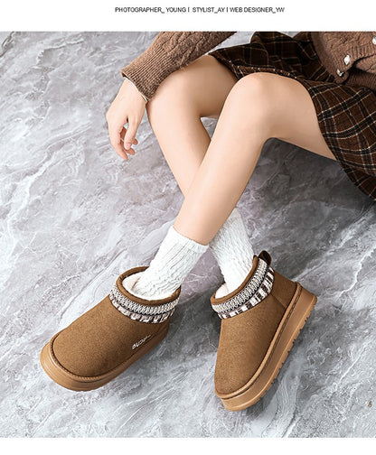 Women's Chelsea Ankle Boots Cowboy Woman Boots on Offer Round Toe Shoes Woman 2024 Trend Uggs Femme Bootie for Women Girl's Boot