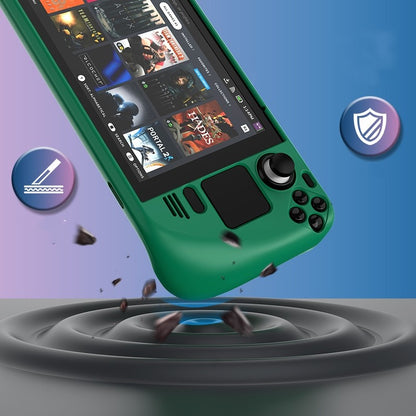 (Hot Stock) New Colorful Protective Case For Steam Deck OLed Game Console Protective Cover ,For Steam Deck Shell with Bracket