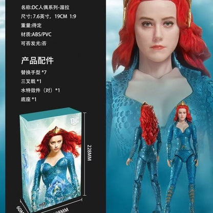 Fondjoy Toys Aquaman Modelo 1/9 Escala Boneco de Ação DC Aquaman Modelo de Ação Colecionável Em Estoque Presente de Aniversário para Menino
