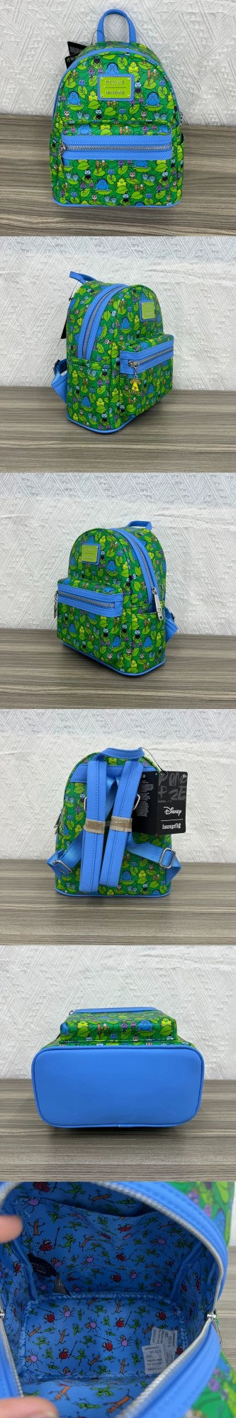 Loungefly Pixar Toy Story Mochila Mini Mochila Infantil Estampada Desenho Animado Moda Fofa Bolsa de Viagem para Meninas Presente de Aniversário Infantil