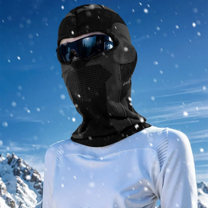 Men Women Cold-Proof Thermal Scarf Winter Ski Hat Balaclava Full Face Mask Ski Cycling Hunting Head Neck Cover Helmet Liner Cap
