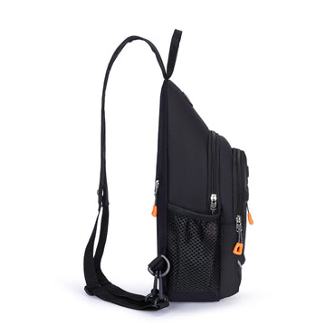 Tourist leisure chest bag, multifunctional large capacity shoulder bag, outdoor trendy crossbody bag