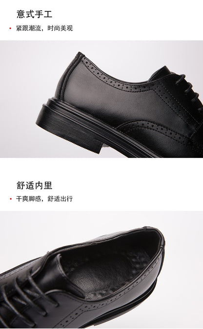 High Quality Men's Dress Shoes Classic Formal Oxford Leather Shoes Men Casual Brogues Business Shoes Man Loafers