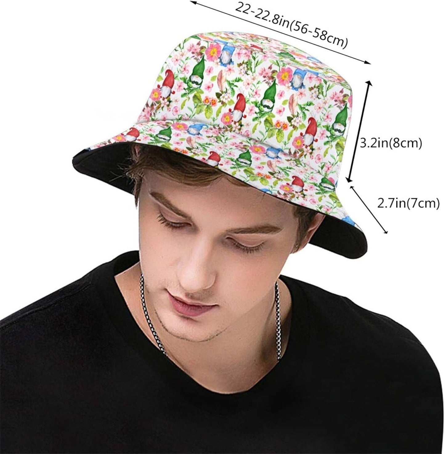 Easter Eggs 4 Bucket Hat for Women Men Summer Travel Beach Sun Cap Easter Hat Outdoor Fisherman Hat Unisex