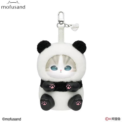 In Stock Genuine Mofusand Cat Series Vinyl Shark Cat Surprised Box Toy Ornaments Surprised Blind Box Bag Plush Keychain Doll