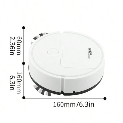 3-In-1 Robot Vacuum & Mop Combo, Strong Suction for Pet Hair & Hard Floors
