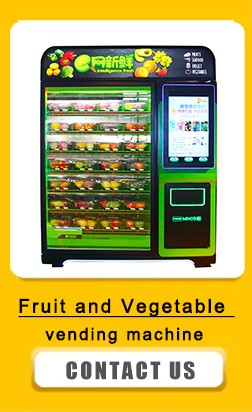 High-Efficiency 2025 Manufacturer's New Large Screen Breakfast Vending Machine Burger Option Large Display High-Security