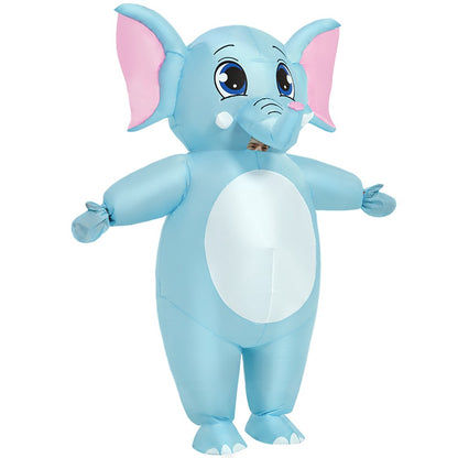 New Riding Animal Inflatable Costume Anime Suits Dress Mascot Purim Halloween Christmas Party Cosplay Costumes for Adult