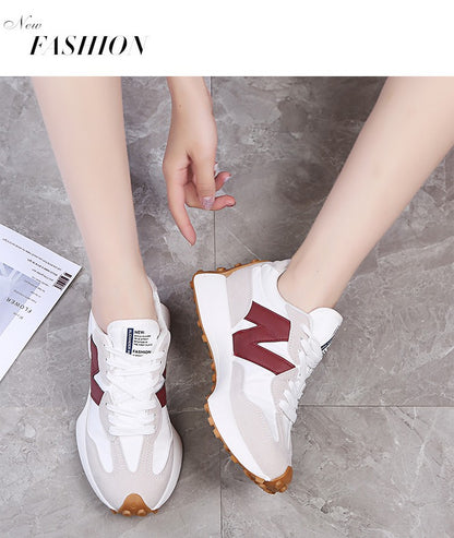 Women's Causal Sneakers New Autumn Shoes Woman Fashion Breathable Lace Up Sports Shoes for Women Platform Walking Designer Shoes