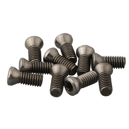 10 Peças Parafusos Torx M2.5 M3.5 Para Substituir Pastilhas de Metal Duro Ferramentas de Torno CNC Oficina Ferramentas Manuais Suprimentos