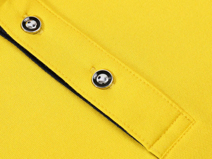 Cotton long sleeved T-shirt shirt polo shirt can print embroidered logo Spring and Autumn men's and women's work clothes