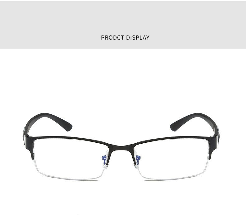 New Half Metal Frame Nearsighted Glasses Unisex Prescription Myopia 0 -0.5 -1 -1.5 -2 -2.5 -3 -4 -5 -6 Unisex óculos de leitura