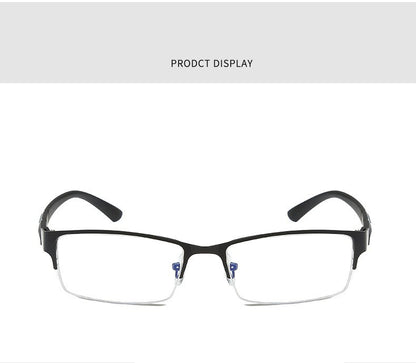 New Half Metal Frame Nearsighted Glasses Unisex Prescription Myopia 0 -0.5 -1 -1.5 -2 -2.5 -3 -4 -5 -6 Unisex óculos de leitura