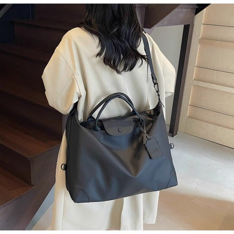 Women's Yoga Fitness Bag Short Trip Travel Bag Waterproof Soft Large Capacity