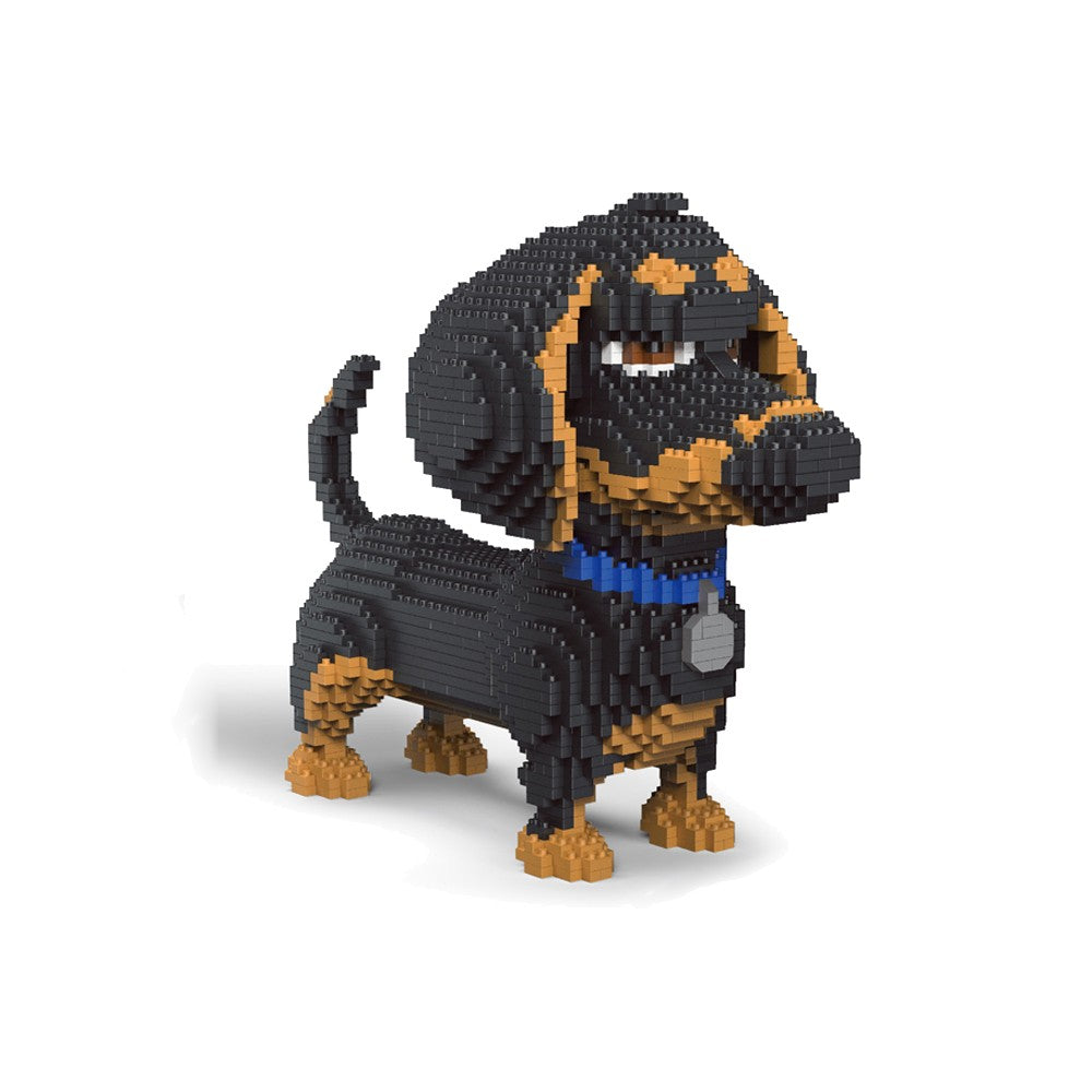 KNEW BUILT Cães Yorkshire Terrier Modelo Micro Blocos de Montar: Brinquedos Recreativos Educacionais para Presentes e Decoração de Amantes de Animais de Estimação