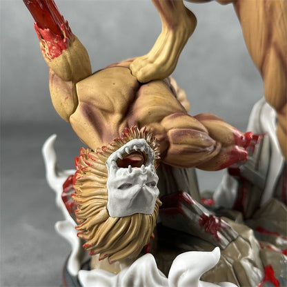 29cm Eren Jaeger Figura Manga Ataque dos Titãs Anime Figuras Jaeger Pvc Modelo Estátua Boneca Coleção Decoração Brinquedos Presente