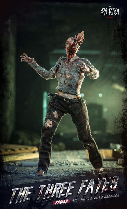 Em estoque Patriot Studio The Last of Us Clicker The Three Fates Zombie 1/12 Bonecos de Ação com Roupas de Pano Coleção de Brinquedos de Presente