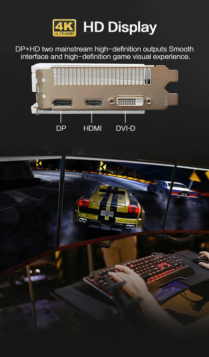Placa de vídeo MLLSE AMD Radeon RX 580 8GB 2048SP branca GDDR5 DP HDMI DVI