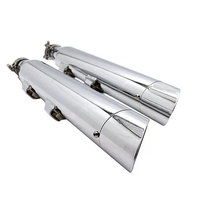 For Harley-Davidson XL883N/1200/X48 2014-2022 model, modification accessories - Snake exhaust pipe with deep-toned tail section