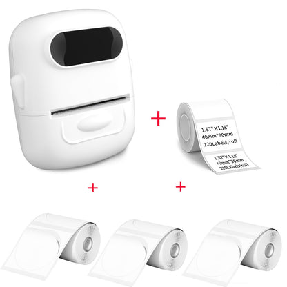 MARKLIFE P50 Mini Portable Bluetooth Thermal Label Printer for Address Clothing Jewelry Retail Barcode Office Compatible Phones