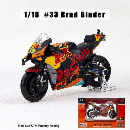 Maisto 1:18 NOVA Ducati Lenovo Team 2023 #1 Bagnaia Campeão Moto GP Corrida motocicleta de liga fundida Modelo de coleção de presente de brinquedo