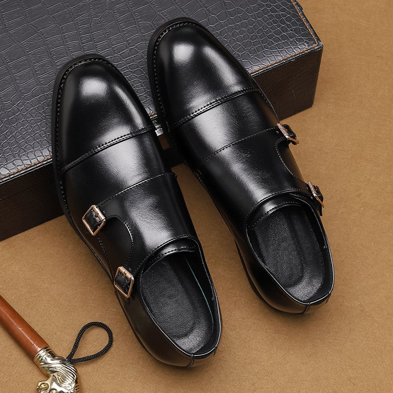 Luxury Brand Casual Leather Men Casual Shoes Fashion Slip-On Flats Moccasins Soft Breathable Man Loafers Business Formal Wedding