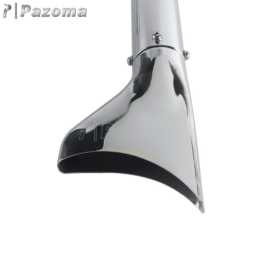 For Harley Softail Breakout Standard Slim Deluxe 2007-17 Motorcycle 33/36/39/42" Fishtail Exhausts Slip On Exhaust Pipe Muffler