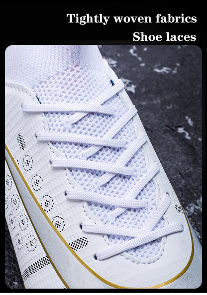 TF/FG Soccer Sneakers Youth Professional Training Football Boots Men Outdoor Lawn Non-Slip Soccer Shoes Hot Sale Soccer Cleats