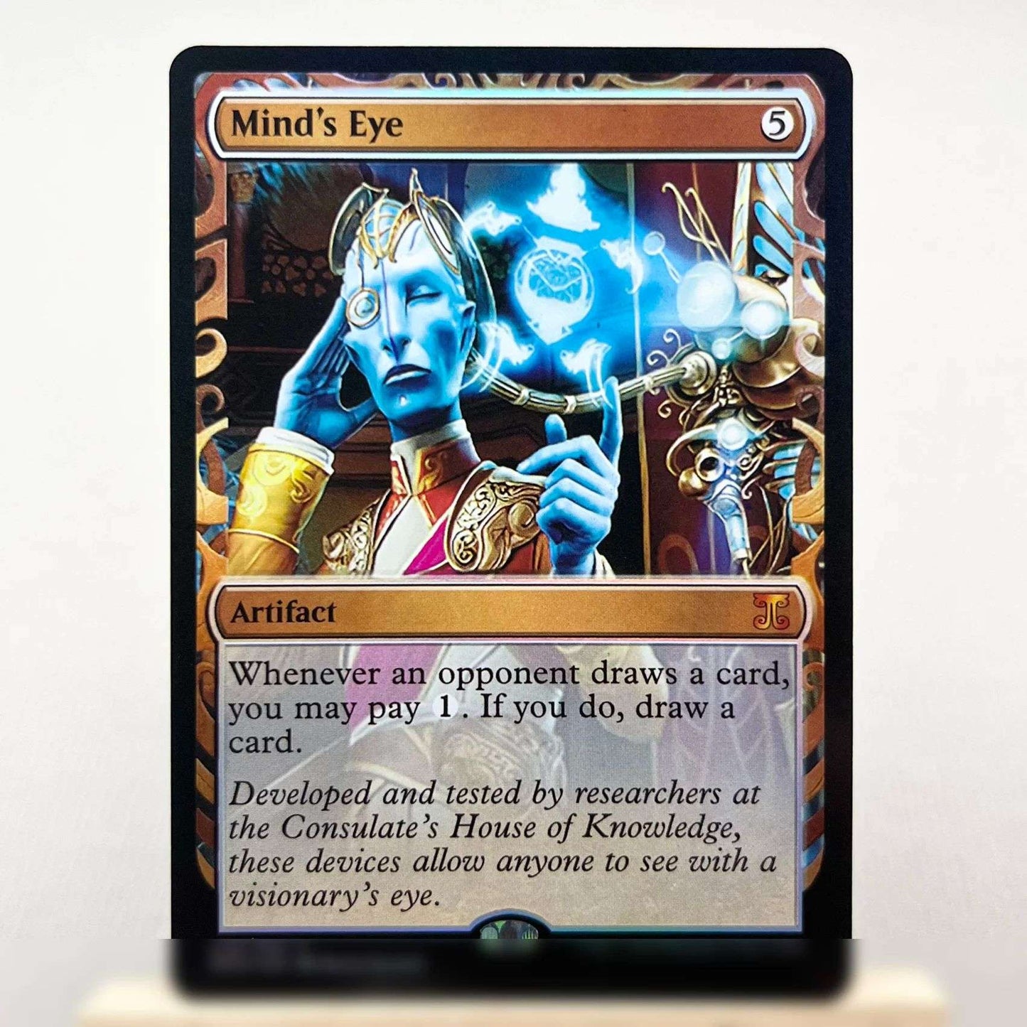 MPS FOIL2-02 TCG Cards for Home Play magical Proxy Sol Ring Lotus Petal a Pedra do Esquecimento Lente Extraplanar Noxious gather
