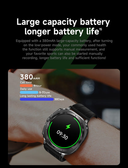 Novo Relógio de Saúde Ácido Úrico Pressão Arterial Oxigênio no Sangue Análise Corporal Gordura Corporal Smartwatch ECG+PPG Chamada Bluetooth Relógio Mulheres Homens