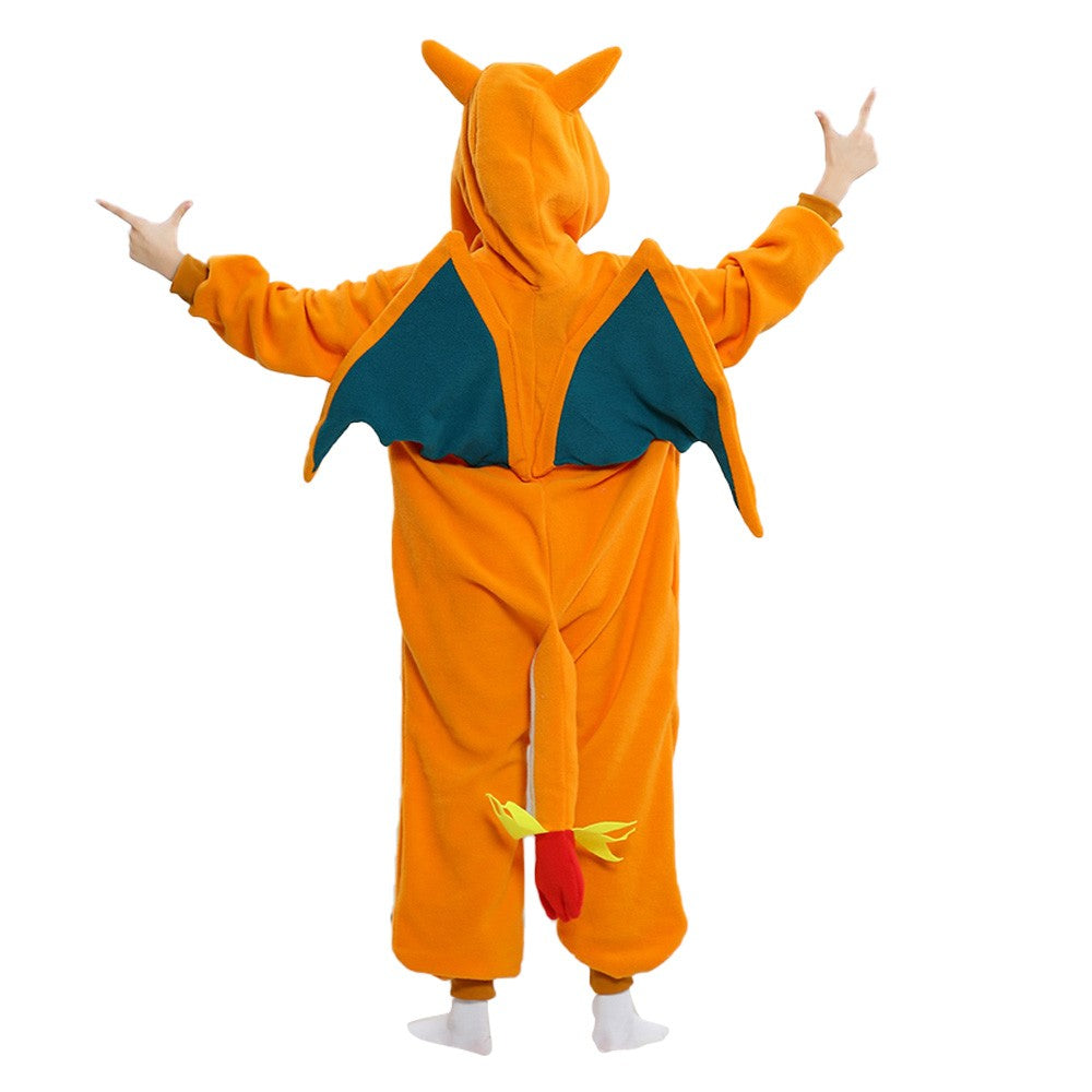 Dragon Cosplay Boys Girls Halloween Costume Anime Onesies Party Jumpsuit Festival Gift Funny Cute Clothes Button Closure
