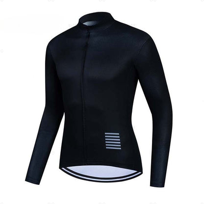 Men Cycling Jerseys White Long Sleeves Autumn Cycling Clothing MTB Pro Team Bike Shirts Bicycle Clothes