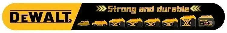 Bateria recarregável de íons de lítio DHL Ship DEWALT 20V 6.0Ah para ferramentas elétricas, substituição de bateria max DCB184 DCB200 DCB182 DCB180 DCB181
