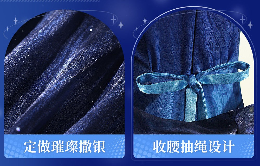 VSINGER Luo Tianyi Magazine Cheongsam Cosplay Costume — Women Dress Full Set Halloween Comic Con Outfit