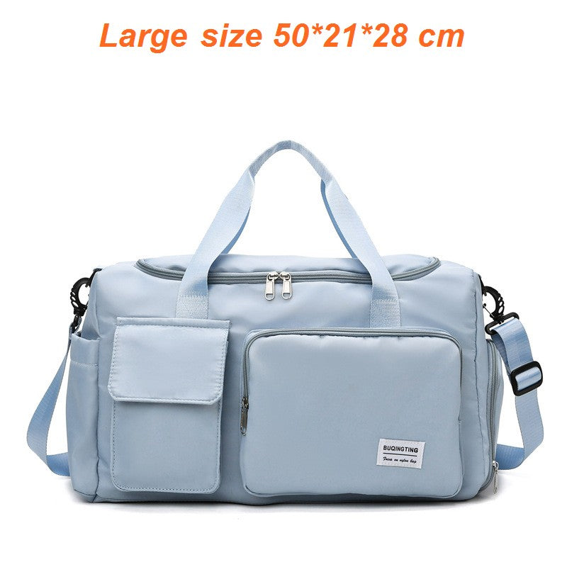 Womne's Travel Bags Handbags Gym Shoulder Bags Oxford Fitness Camping Trekking Bags Hiking Waterproof Outdoor Crossbody Bag