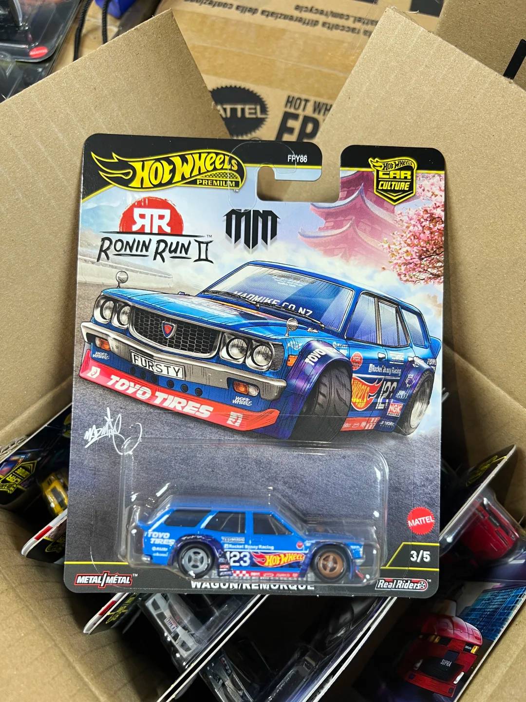 New 2025 Hot Wheels Premium Car Culture Ronin Run ? Honda Lancer Mazda Toyota 1:64 Diecast Car Model Collectible Alloy Vehicle