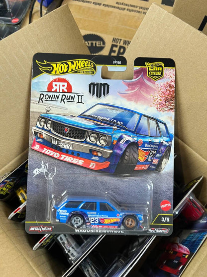 New 2025 Hot Wheels Premium Car Culture Ronin Run ? Honda Lancer Mazda Toyota 1:64 Diecast Car Model Collectible Alloy Vehicle
