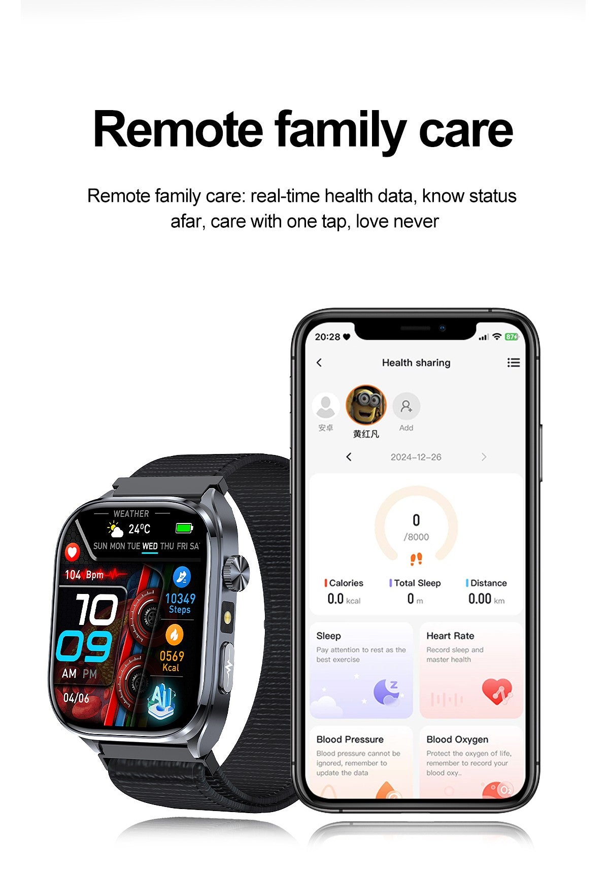 Smartwatches 2025: Novo ECG+PPG, relógio feminino e masculino, ácido úrico, pressão arterial, oxigênio no sangue, análise corporal, gordura corporal, chamadas BT, lanterna de LED.