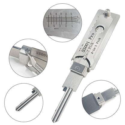 Kit de Ferramentas para Decodificação de Chaves e Abertura de Fechaduras: Anéis O-ring, Gancho de Precisão, Ferramentas de Manutenção e Reparo de Portas para Chaveiros