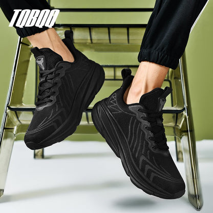 Tênis de Corrida Masculino com Placa de Carbono e Amortecimento de Ar, Tênis Esportivo Feminino Macio e Robusto, Sapatos Casuais para o Dia a Dia e Caminhada ao Ar Livre