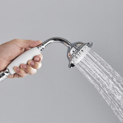 Ducha Chuveiro Banheiro Vintage Cerâmica Latão Montado Parede Torneira Pulverizador Acessório Hardware Chuveirinho