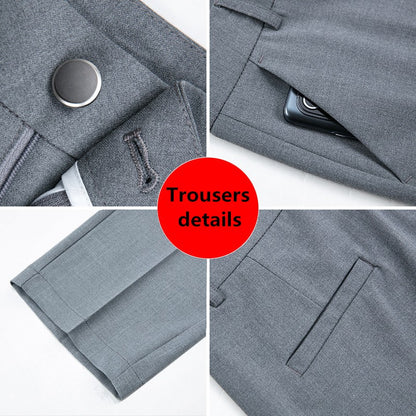 New Autumn Women's Suit Pants, Black Gray Khaki Pantalones Spring Female Slim Trousers, Asian Size 26 27 28 29 30 31 32 33