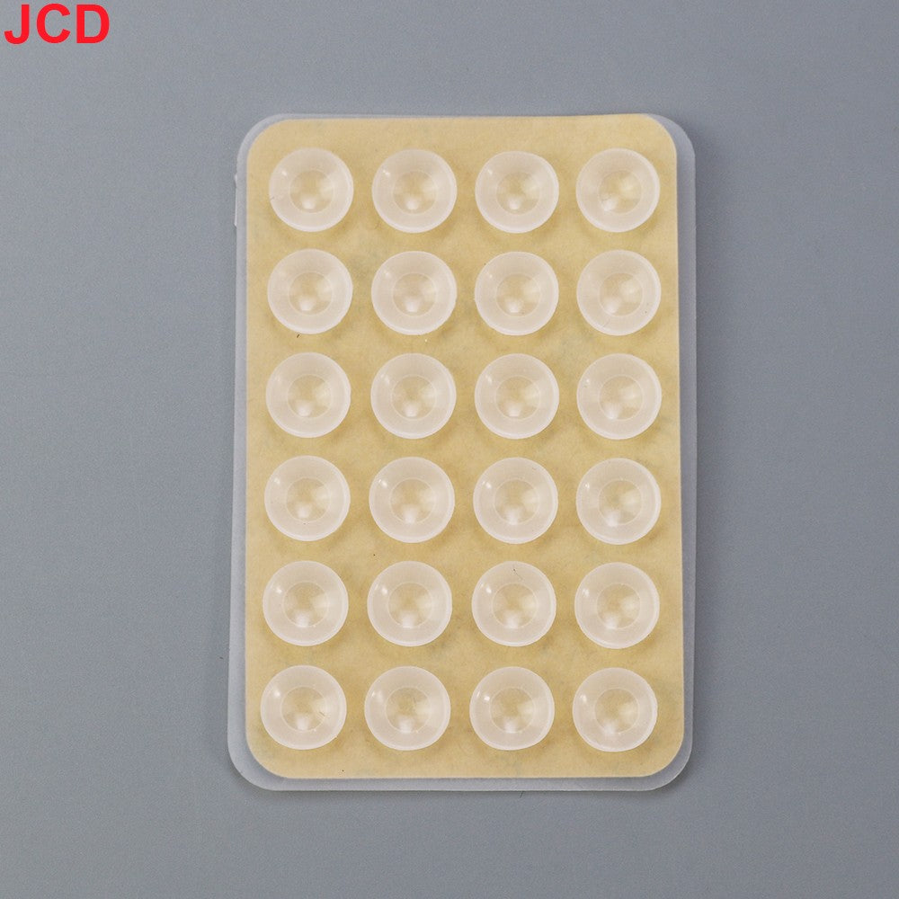 JCD 24 Quadrado Silicone Espesso Ventosa Ventosas Celular Tablet Bagagem Ventosa Carregador Universal Capa de Couro