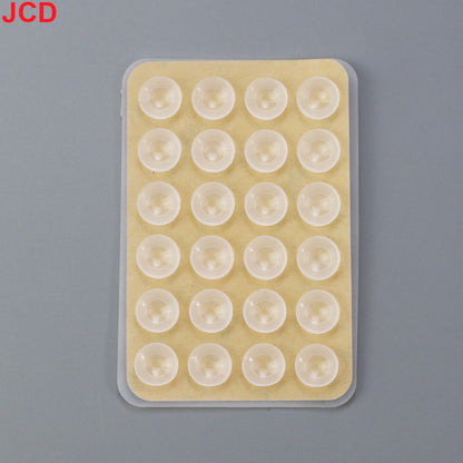 JCD 24 Quadrado Silicone Espesso Ventosa Ventosas Celular Tablet Bagagem Ventosa Carregador Universal Capa de Couro