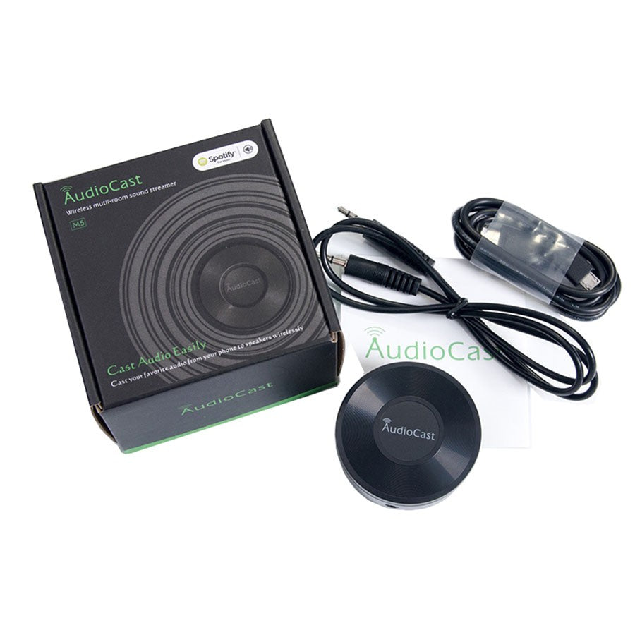 Receptor de áudio sem fio Wifi para streaming de música Audiocast Ieast pPlay M5 DLNA para adaptador de áudio Airplay com função multiroom