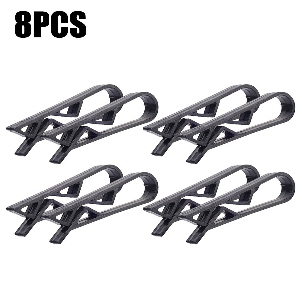 36/2 peças Clipes Fixadores para Lixo Suporte Antiderrapante para Sacola de Lixo Clipes Seladores para Sacos de Salgadinhos Organizador de Cozinha