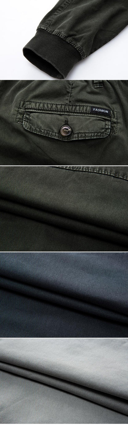 Calça Cargo Tática Masculina Primavera 2025 Calça Jogger Masculina Exército Militar Casual Calça Masculina Hip Hop com Fita Algodão Calça Masculina Exército Calças 38